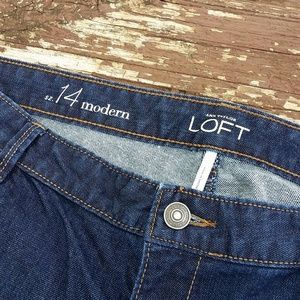 LOFT Shorts - Ann Taylor LOFT Bermunda Jean Shorts LOFT Shorts - Ann Taylor LOFT Bermunda Jean Shorts